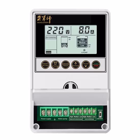 3HP Single Phase Simplex LCD Display Ship Water Pump Controller