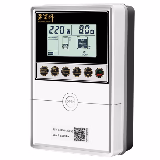 3HP Single Phase Simplex LCD Display Ship Water Pump Controller