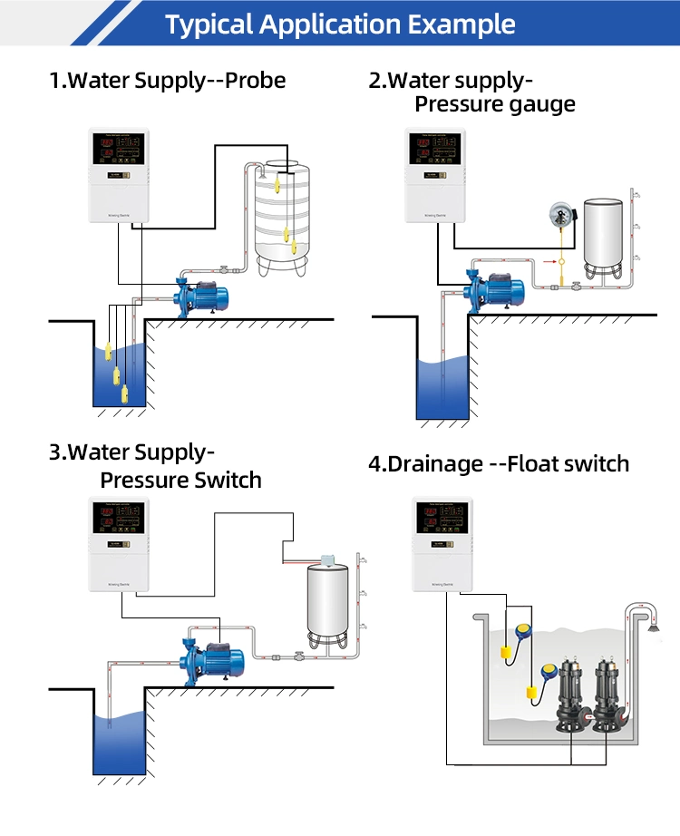 15kw/380V Automatic Electric Water Pump Booster Controller for Water Supply